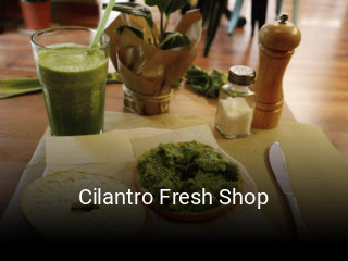 Cilantro Fresh Shop reservar mesa