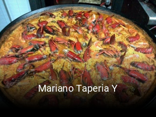 Mariano Taperia Y reserva de mesa
