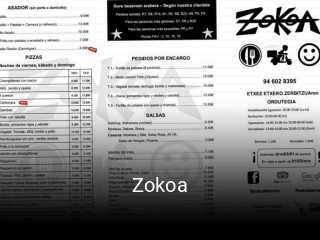 Reserve ahora una mesa en Zokoa