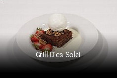 Grill D'es Solei reserva de mesa