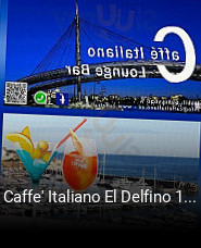 Caffe' Italiano El Delfino 1936 reserva de mesa