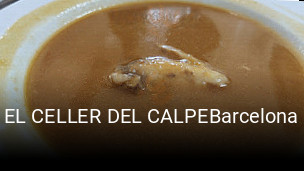 Reserve ahora una mesa en EL CELLER DEL CALPEBarcelona