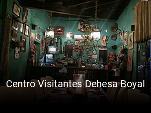 Centro Visitantes Dehesa Boyal reservar mesa