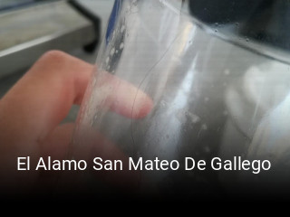 El Alamo San Mateo De Gallego reservar mesa