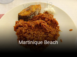 Reserve ahora una mesa en Martinique Beach