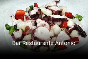 Reserve ahora una mesa en Bar Restaurante Antonio