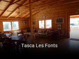 Reserve ahora una mesa en Tasca Les Fonts