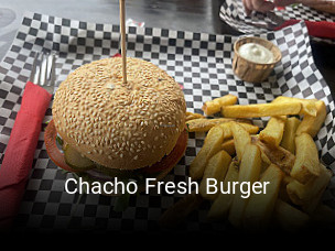 Chacho Fresh Burger reservar en línea