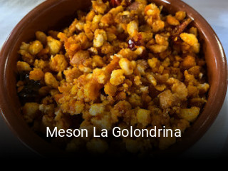 Reserve ahora una mesa en Meson La Golondrina