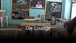 Ole Lounge reservar mesa