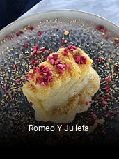 Romeo Y Julieta reserva de mesa