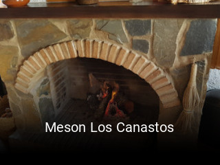 Meson Los Canastos reserva de mesa