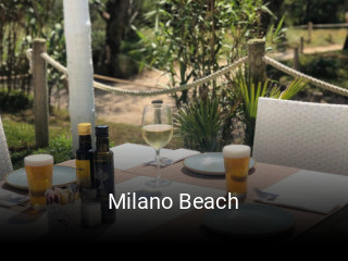 Milano Beach reservar mesa