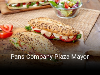 Reserve ahora una mesa en Pans Company Plaza Mayor