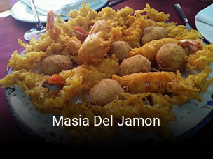 Masia Del Jamon reserva de mesa