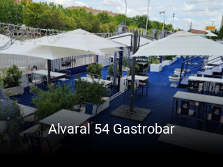 Reserve ahora una mesa en Alvaral 54 Gastrobar