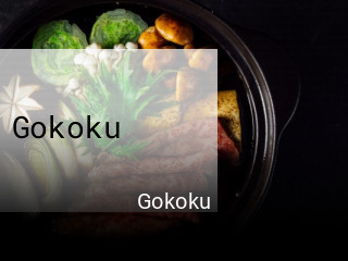Reserve ahora una mesa en Gokoku