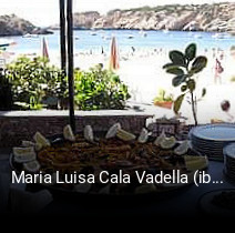 Reserve ahora una mesa en Maria Luisa Cala Vadella (ibiza)