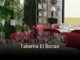 Taberna El Bocao reservar mesa