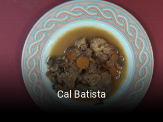Reserve ahora una mesa en Cal Batista