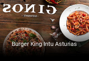 Burger King Intu Asturias reserva de mesa