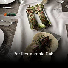 Reserve ahora una mesa en Bar Restaurante Gabi