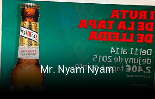 Mr. Nyam Nyam reservar en línea