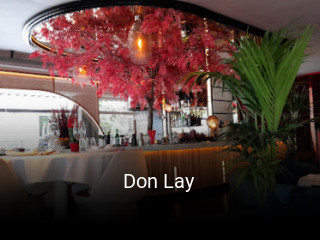 Don Lay reservar mesa