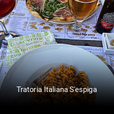 Tratoria Italiana S'espiga reserva de mesa