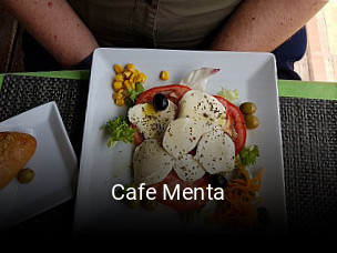Cafe Menta reservar mesa