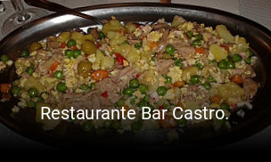 Reserve ahora una mesa en Restaurante Bar Castro.