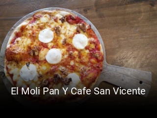 El Moli Pan Y Cafe San Vicente reserva