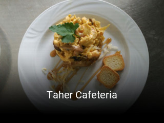 Taher Cafeteria reserva