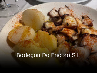 Bodegon Do Encoro S.l. reservar mesa