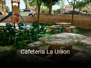 Cafeteria La Union reserva de mesa