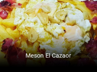 Reserve ahora una mesa en Meson El Cazaor