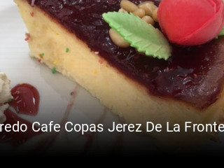 Reserve ahora una mesa en Alfredo Cafe Copas Jerez De La Frontera