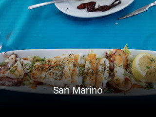 San Marino reserva de mesa