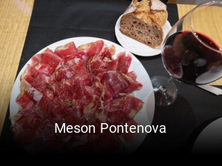 Meson Pontenova reserva de mesa
