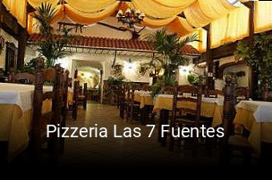 Pizzeria Las 7 Fuentes reserva de mesa