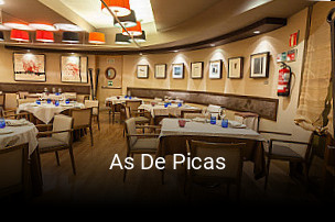 Reserve ahora una mesa en As De Picas