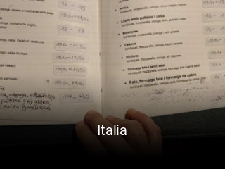 Italia reservar mesa