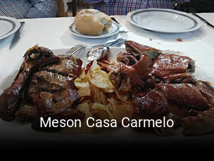 Meson Casa Carmelo reserva de mesa