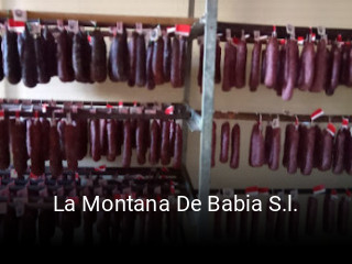 La Montana De Babia S.l. reserva de mesa