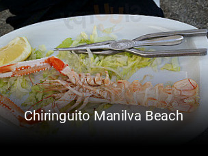 Chiringuito Manilva Beach reservar mesa