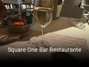 Reserve ahora una mesa en Square One Bar Restaurante