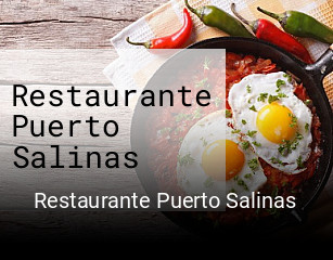 Restaurante Puerto Salinas reservar en línea