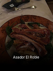 Asador El Roble reserva de mesa