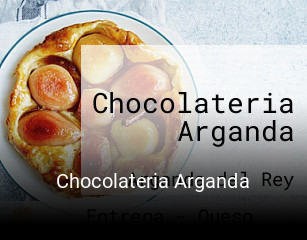 Chocolateria Arganda reservar en línea