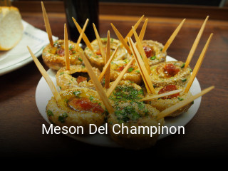 Meson Del Champinon reservar mesa